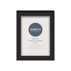 Simply Everyday 4 X 6" Block Frames 3pk - Black -Home Decor Store 278309 3pk simply everyday block frames 4x6 black 2