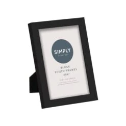 Simply Everyday 4 X 6" Block Frames 3pk - Black -Home Decor Store 278309 3pk simply everyday block frames 4x6 black 3