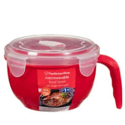 B&M Microwavable Food Bowl With Handle