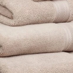 B&M Signature Zero Twist Bath Towel - Biscuit -Home Decor Store 317226 317228 317231 317233 Signature Zero Twist biscuit towels 2