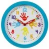 B&M Learn To Tell The Time Clock - Blue 1 B&M Learn To Tell The Time Clock - Blue -Home Decor Store 321977 learn to tell the time clock 6