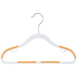 B&M Addis Children's Non-Slip Hangers 10pk - Multi Colour -Home Decor Store 333090 addis 10pk childrens non slip hangers boys 5