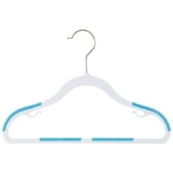 B&M Addis Children's Non-Slip Hangers 10pk - Multi Colour -Home Decor Store 333090 addis 10pk childrens non slip hangers boys 6