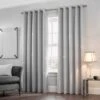 B&M Mystica Shimmer Thermal Lined Silver Curtains 66 X 72" -Home Decor Store 335318 335320 335321 335322 335323 mystica shimmer thermal lined curtain silver
