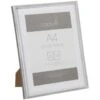 B&M A4 Metallic Picture Frame