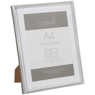 B&M A4 Metallic Picture Frame 3 B&M A4 Metallic Picture Frame