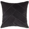 Pleated Velvet Cushion - Charcoal 1 Pleated Velvet Cushion - Charcoal -Home Decor Store 348439 pleated velvet cushion charcoal