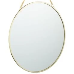 B&M Round Hanging Mirror -Home Decor Store 351731 round hanging mirror 2