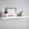 Lokken Floating Shelf 100cm - White -Home Decor Store 356243 lokken white floating shelf 100cm
