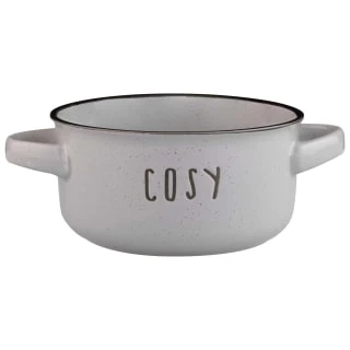 B&M Soup Bowl With Handles 6 B&M Soup Bowl With Handles - Image 4