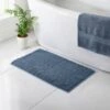 B&M Signature Microfibre Noodle Bath Mat - Blue -Home Decor Store 368522 signature bath mat blue