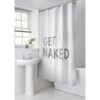 B&M Get Naked Shower Curtain 2 B&M Get Naked Shower Curtain -Home Decor Store 369036 get naked shower curtain