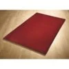 B&M Aspen Faux Fur Rug 60 X 110cm - Deep Red -Home Decor Store 373178 373180 aspen deep red rug