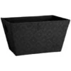 B&M Diamond Storage Basket - Black -Home Decor Store 374353 diamond storage basket black