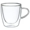 B&M Double Walled Glass Coffee Mug 2 B&M Double Walled Glass Coffee Mug -Home Decor Store 375233 double walled glass coffee mug