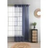 Amber Plain Voile 55 X 90" - Navy
