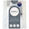 Simply Anti-Bacterial Quilted Mattress Protector - King -Home Decor Store 375786 simply everyday quilted super soft king mattress protector