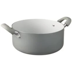 George Wilkinson Non-Stick Stock Pot 24cm - Grey -Home Decor Store 377174 24 cm stockpot 5