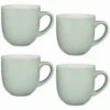 Simply Everyday Gloss Mugs 4pk - Sage -Home Decor Store 380123 4pk simply everyday mugs sage 3