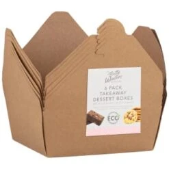 Betty Winters Takeaway Dessert Boxes 6pk -Home Decor Store 380177 6pk takeaway dessert boxes