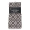 B&M Grey Textured Tea Towels 3pk -Home Decor Store 380238 3pk textured tea towels grey