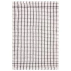 B&M Grey Check Tea Towels 3pk -Home Decor Store 380305 3pk check tea towels grey 3