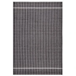B&M Grey Check Tea Towels 3pk -Home Decor Store 380305 3pk check tea towels grey 4