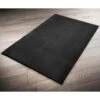 B&M Micro Plush Rug 110 X 160cm - Black -Home Decor Store 380574 380575 supersoft micro plush rug black