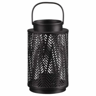 B&M Black Metal Lantern 3 B&M Black Metal Lantern