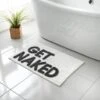 Get Naked Tufted Bath Mat - White 2 Get Naked Tufted Bath Mat - White -Home Decor Store 381569 white get naked bath mat