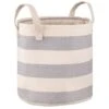 B&M Perissa Nordic Striped Basket - Blue & White -Home Decor Store 381872 nordic basket