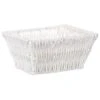 B&M Syros Mini Wicker Basket - White 1 B&M Syros Mini Wicker Basket - White -Home Decor Store 381905 syros mini basket white