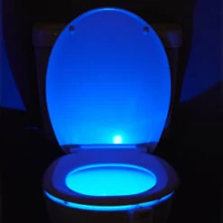 B&M Multicoloured Toilet Night Light -Home Decor Store 383097 toilet night light 2