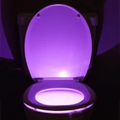 B&M Multicoloured Toilet Night Light -Home Decor Store 383097 toilet night light 6
