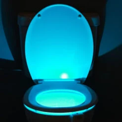 B&M Multicoloured Toilet Night Light -Home Decor Store 383097 toilet night light 8