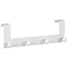 B&M Heavy Duty Overdoor Hooks - White -Home Decor Store 383565 heavy duty overdoor hooks white