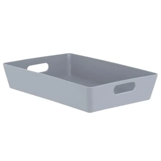 Soho Storage Tray 15 X 35 X 26cm - Grey 3 Soho Storage Tray 15 X 35 X 26cm - Grey