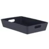 Soho Storage Tray 15 X 35 X 26cm - Graphite -Home Decor Store 384322 soho size f box graphite 8x35x26cm1