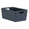 Soho Storage Tub 11 X 25.5 X 17cm - Graphite -Home Decor Store 384325 soho size e box graphite 11x25 5x17cm
