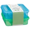 Sandwich Clip Lock Lunchbox 2pk - Blue & Green -Home Decor Store 385225 2pk sandwich clip locks