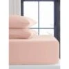 Silentnight Blush King Fitted Sheet -Home Decor Store 385373 385374 385375 385376 blush pillow pari single double king sheet 3