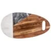 B&M Marble & Acacia Serve Board -Home Decor Store 390150 marble mix and acacia wood sevre board