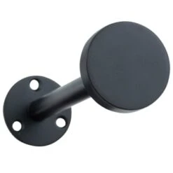 B&M Black Stud End Curtain Hold Backs 2pk -Home Decor Store 390238 black stud end holdbacks 2