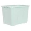 B&M Storage Box With Lid 80L - Sage -Home Decor Store 391384 sage 80l storage box and lid 3