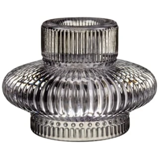 Karina Bailey Tealight Dinner Candle Holder - Grey 3 Karina Bailey Tealight Dinner Candle Holder - Grey