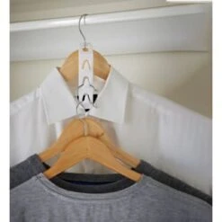 B&M Space Saving Hanger Organisation Hooks 4pk -Home Decor Store 393906 space saving hanger organisation hooks 2