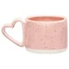 B&M Heart Handle Speckled Mug -Home Decor Store 394404 heart handle speckled mug