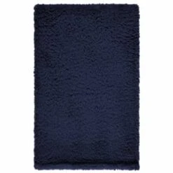 B&M Simply Teddy Navy Rolled Throw -Home Decor Store 394931 teddy throw navy 4