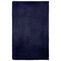 Navy Coral Fleece Throw -Home Decor Store 394951 navy coral fleece 3