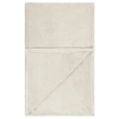 Large Cream Fleece Throw -Home Decor Store 394986 large cream fleece throw 5